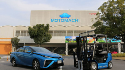 Toyota, hidrojenle çalışan forklift kullanmaya başladı