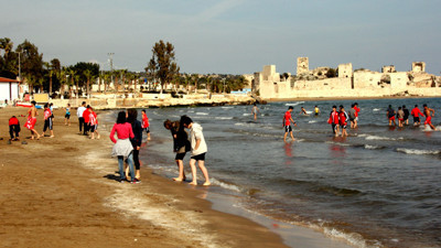 Şubat ayında deniz keyfi