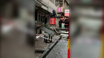 Pastanede doğalgaz patlaması