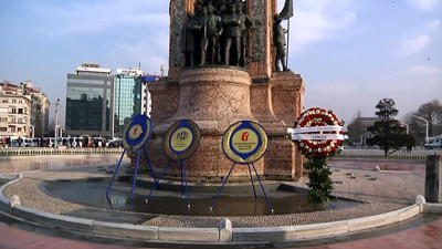 Vergi Haftası için Taksim'de tören