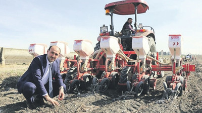 Çukurova'da mısır ekimi başladı