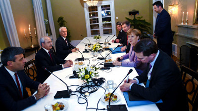 Kılıçdaroğlu, Merkel görüşmesi