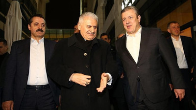 Yıldırım, Gürcistan Başbakanı ile görüştü