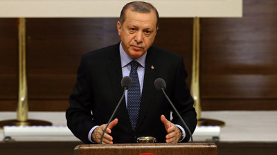 Erdoğan'dan taziye mesajı