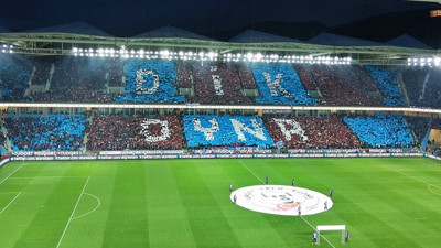 Trabzonspor yeni stadında tribünleri doldurdu