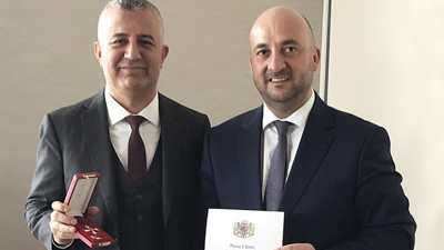 Sahillioğlu’na Lüksemburg’tan Liyakat Nişanı