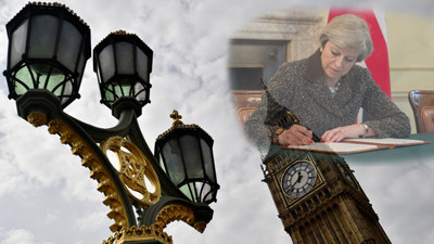 Brexit için imza atıldı