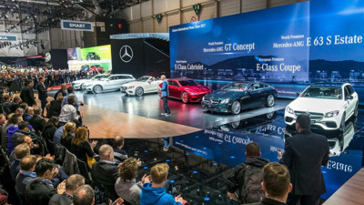 Mercedes-Benz yeni yıldızlarını Cenevre'de tanıttı