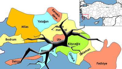 Muğla'da 5 büyüklüğünde deprem