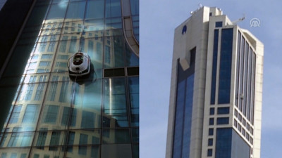 Gökdelenlere yapay zekalı temizlik