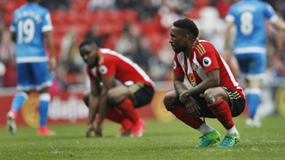 Sunderland küme düştü