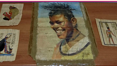 Halıflekste Picasso tablosu