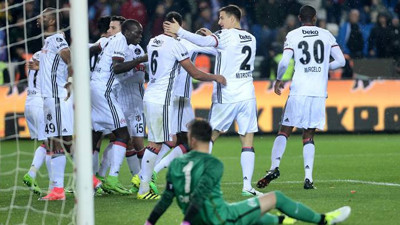 Gol düellosunda kazanan Beşiktaş