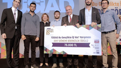 "TÜSİAD Bu Gençlikte İş Var"ın kazananları belli oldu
