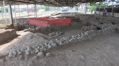 5 bin yıllık lüks sitenin kalıntıları bulundu