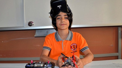 Ortaokul öğrencisinden "bomba bulan casus drone"