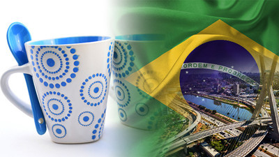 Brezilya pazarı için porselen kupa talep ediliyor