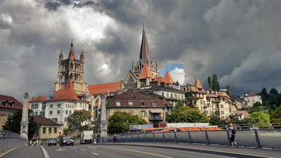 Cenevre Gölü'nün kıyısındaki şehir: Lozan