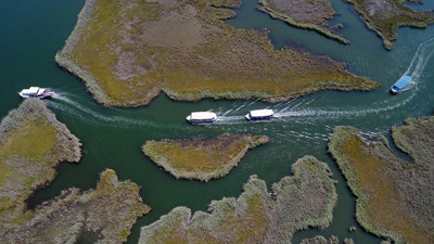 Dalyan Kanalı'nın dolmuş tekneleri