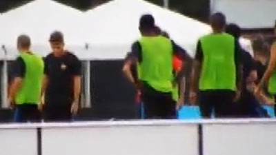 Neymar ve Nelson Semedo antrenmanda kavga etti