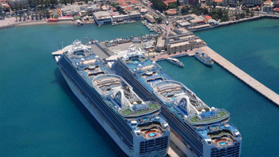 Kruvaziyerde lider Kuşadası oldu