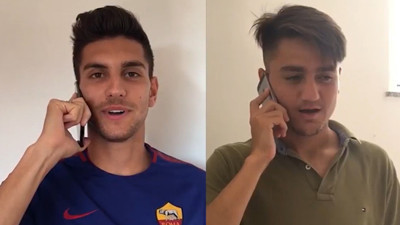 Roma'dan Cengiz Ünder'e "ComeToRoma" videosu
