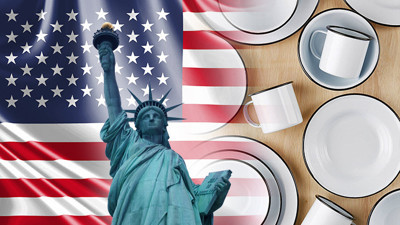 Amerikalı müşteri restoranlar için emaye kaplar satın alacak