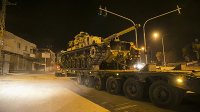 Sınıra sevkiyat gece boyu sürdü