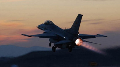 TSK'dan saldırı yapılan mevzilere hava harekatı