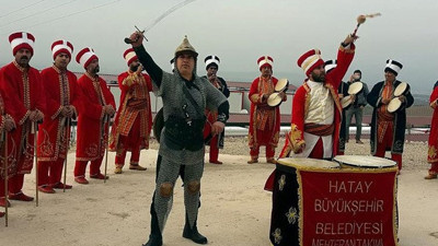 Sınırdaki askere mehteran desteği