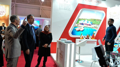 İran'da 11. Tahran Uluslararası Turizm Fuarı