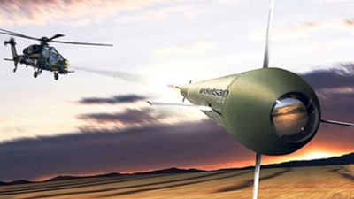 ATAK'lar yerli üretim Cirit'le Afrin'deki hedefleri vurdu