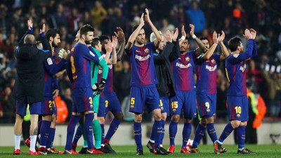 Barcelona, Kral Kupası'nda yarı finalde