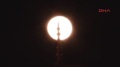 'Süper ay' Gazianteplileri büyüledi