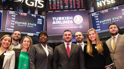 THY, New York borsasında açılış zilini çaldı