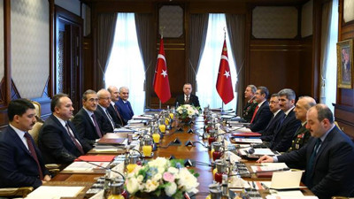 Erdoğan başkanlığında ilk "savunma" toplantısı