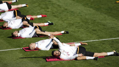 Galatasaray'da ikinci yarı hazırlıkları