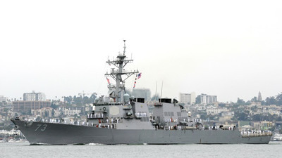 Çin'den ABD savaş gemisine önleme