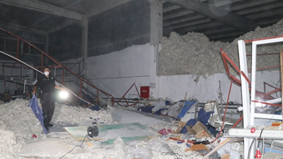 İzmir'de tekstil atölyesinin duvarı çöktü: 2 ölü, 3 yaralı