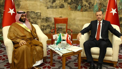 Erdoğan, Muhammed bin Selman'la görüştü