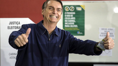 Brezilya'da aşırı sağ ilk turu kazandı