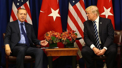 Erdoğan, Trump ile görüştü
