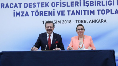 Ticaret Bakanlığı ve TOBB'dan ihracatı genele yayacak işbirliği