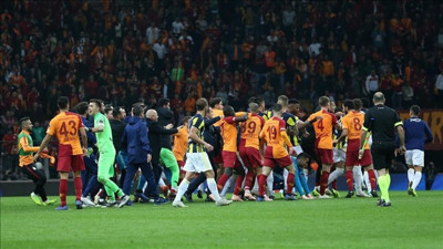 Galatasaray-Fenerbahçe derbisi cezaları onandı