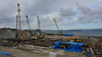 "1915 Çanakkale Köprüsü'nde kazı ve kazık çalışmaları tamamlandı"