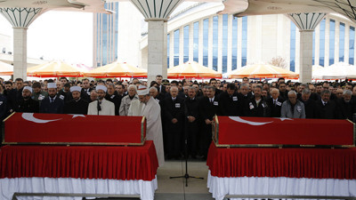 Şehitler son yolculuklarına uğurlandı