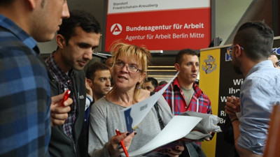 Almanya'da işsizlik rekor seviyeye geriledi