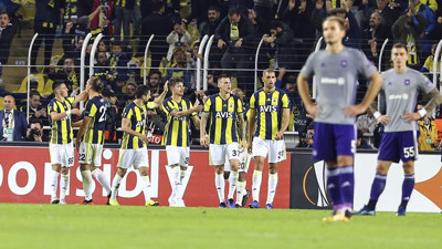 Fenerbahçe, Anderlecht'i eli boş yolladı