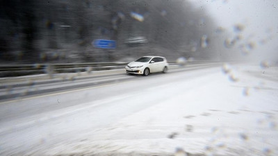 Bolu Dağı'nda yoğun kar yağışı