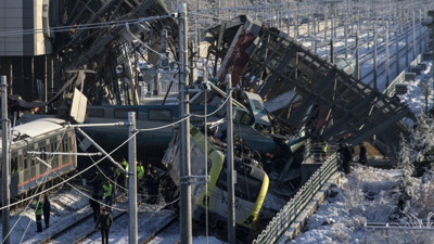 Ankara'da tren kazası